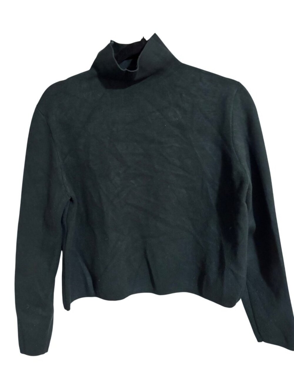 Stockholm Atelier & Other Stories Green Mock Neck Sweater Size S